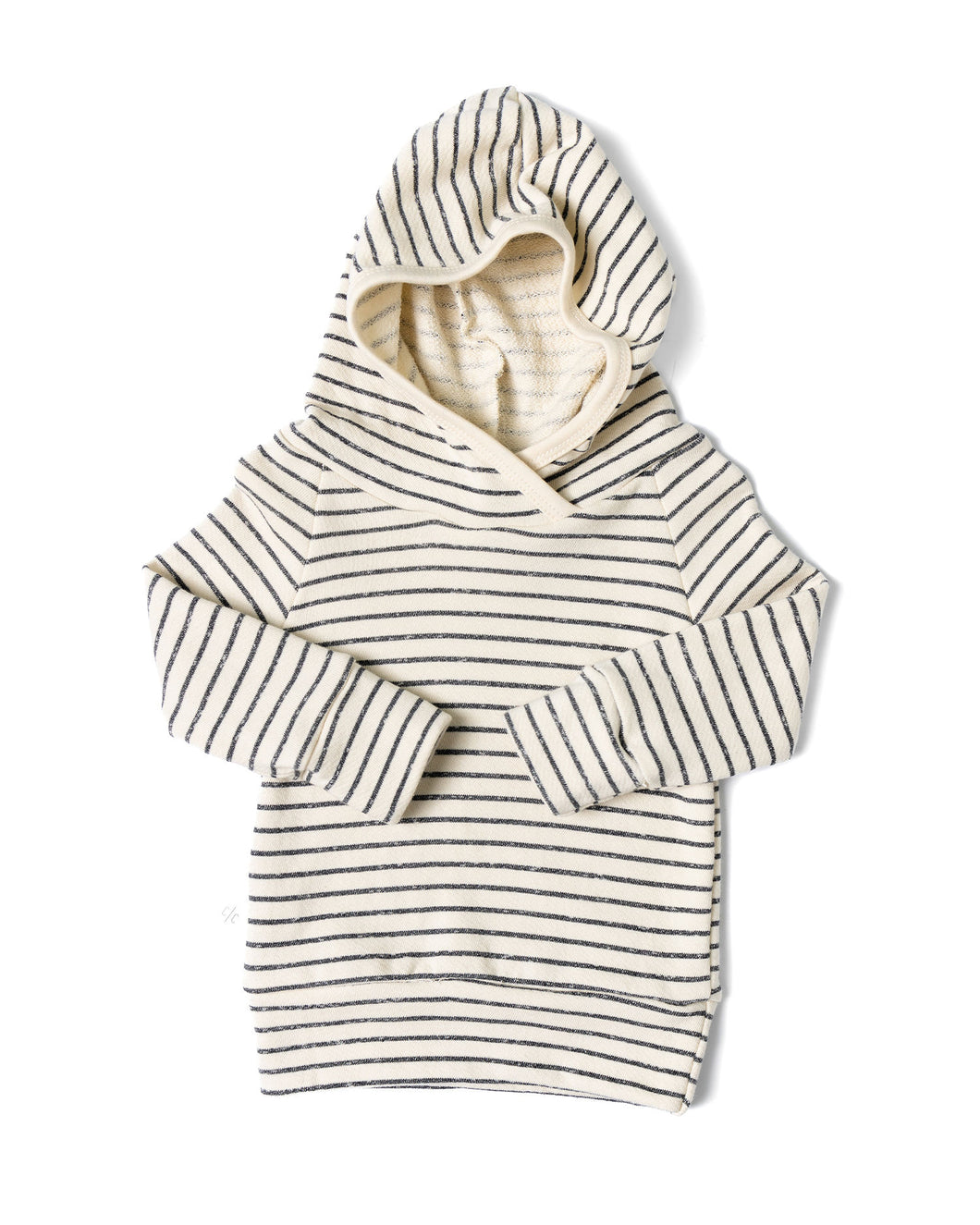 trademark raglan hoodie - natural stripe