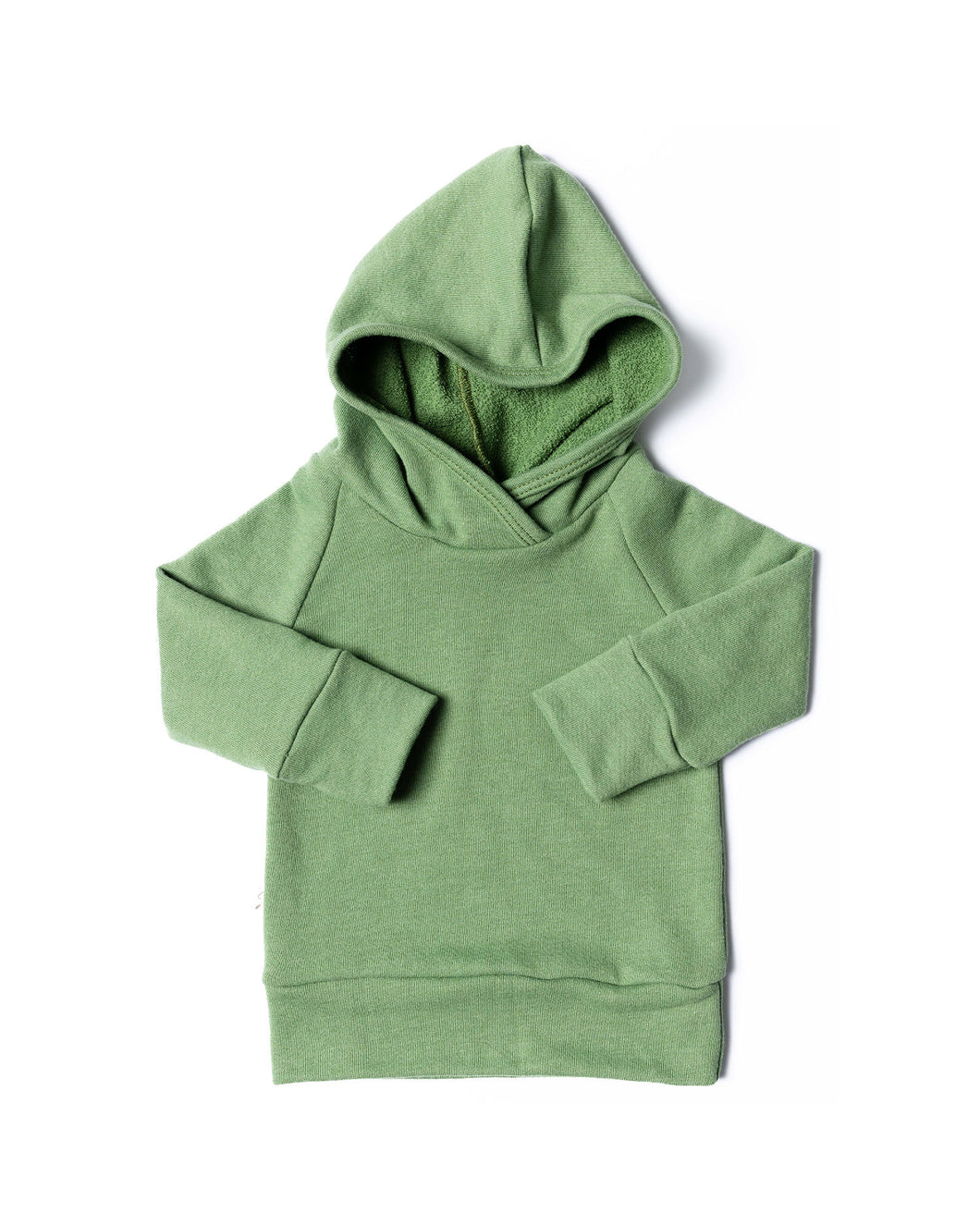 trademark raglan hoodie - camp green