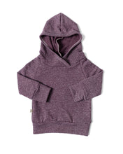 Load image into Gallery viewer, trademark raglan hoodie - purple heather