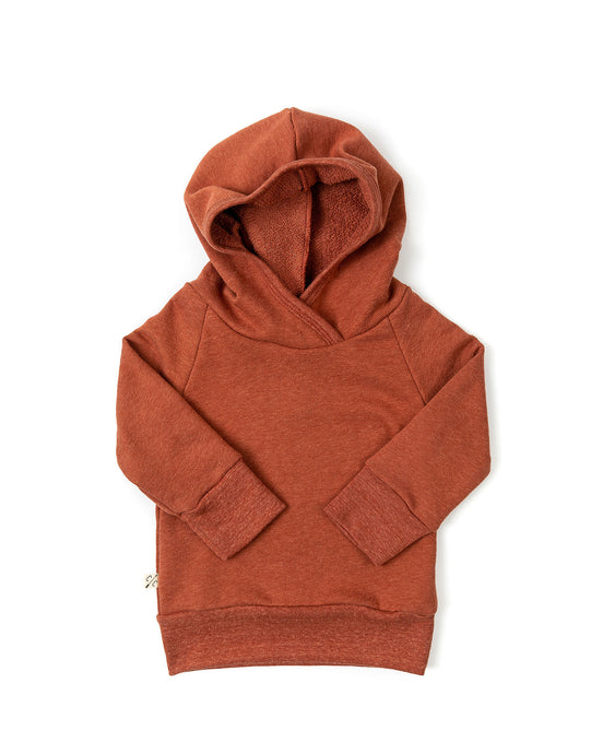 trademark raglan hoodie - terra cotta